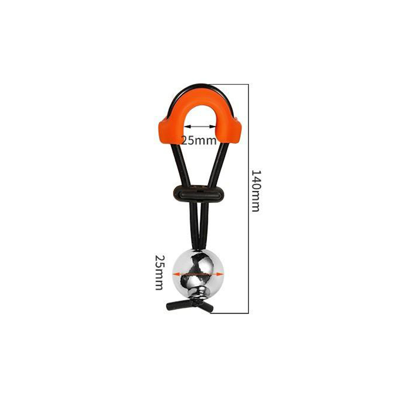 Метален разтегач за пениса - единична топка (φ25 мм)