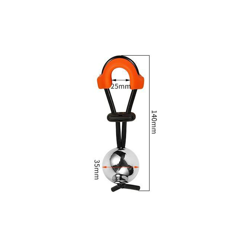 Метален разтегач за пениса - единична топка (φ35 mm)